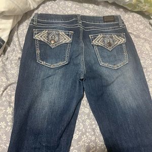 Ladies western wear jeans in brand wild heart size 31